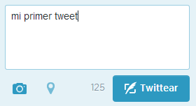 Mi primer Tweet