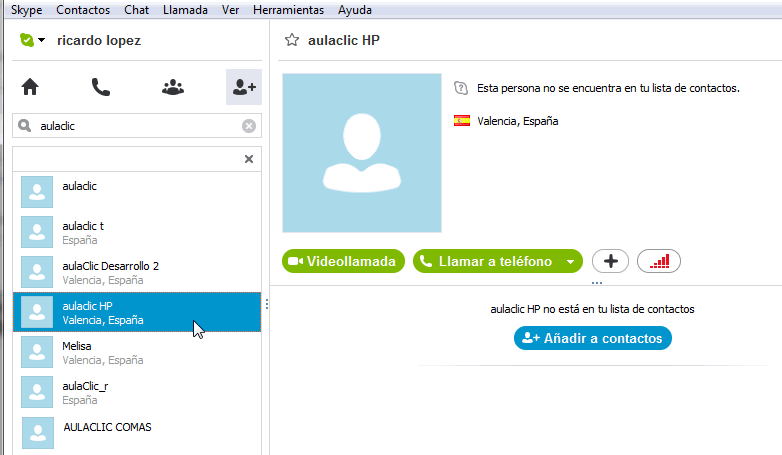 skype bo conectado