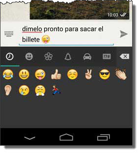 Whatsapp emoticonos
