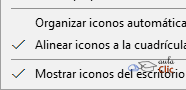 Check en Menú