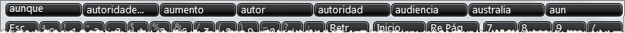 Predicción de texto - teclado en pantalla