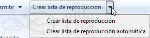 Crear lista de reproducción