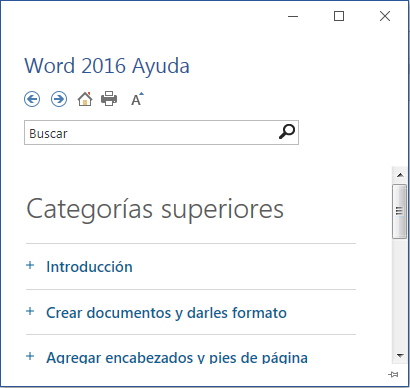 Ayuda Word