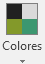 botón colores