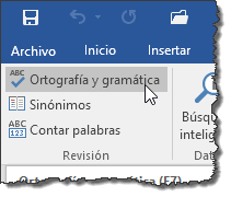 Icono Ortografía