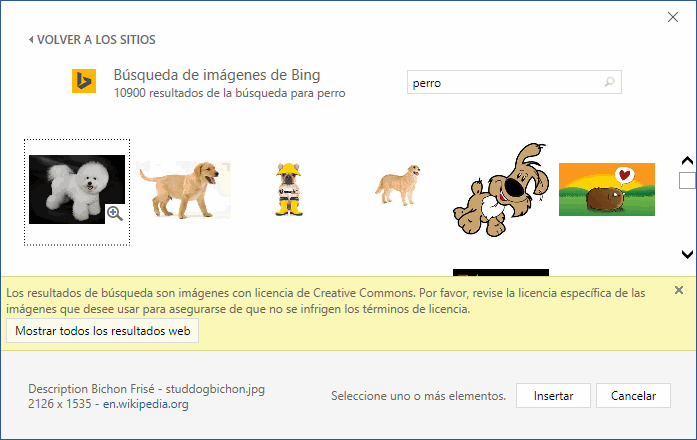 buscar en office.com