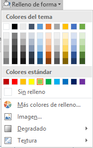 Colores de forma