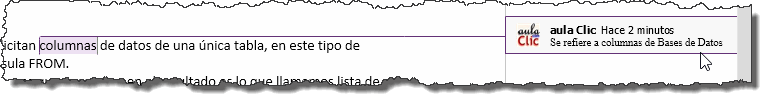 Comentario ejemplo