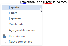 Error ortográfico