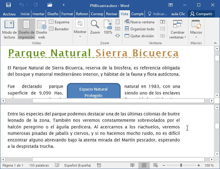 Dividir documento