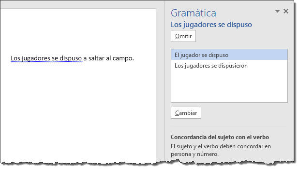 Ejemplo gramatical