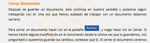 ejercicio cerrar