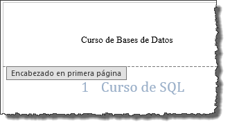 Encabezado y pié de página