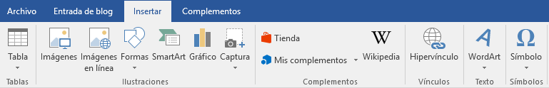 Blog > Insertar