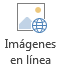Botón imágenes prediseñadas
