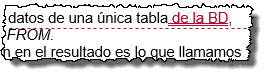 inserción