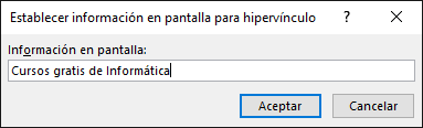 Informacin de pantalla
