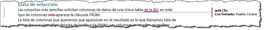Líneas cambiadas