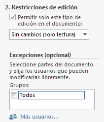 Proteger documento