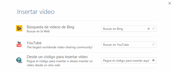 vídeo en línea