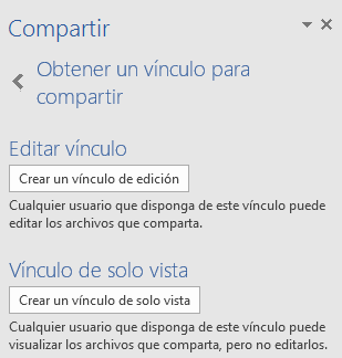 vínculo compartir