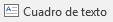 Botón - Cuadro de texto