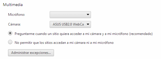 camara web