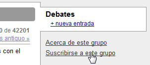 Suscribirse