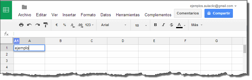 Spreadsheets de Google