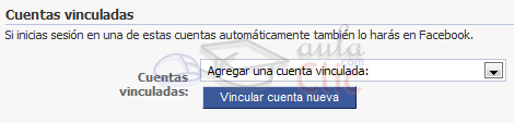 Cuentas vinculadas