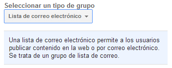 lista correo
