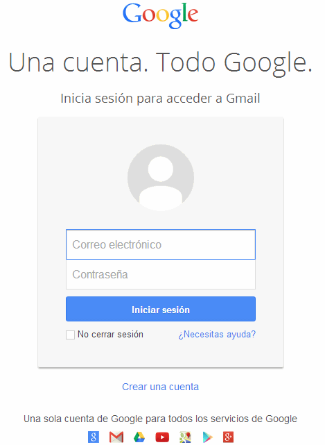 iniciar sesion google gmail