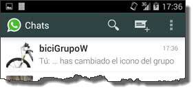 grupo creado