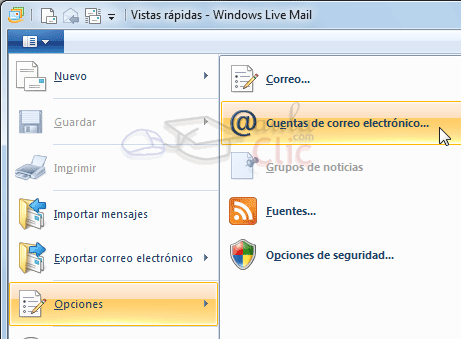 Cuentas de correo electrónico
