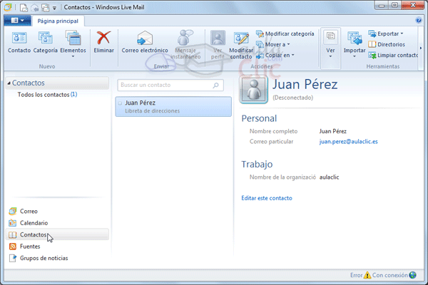 Contactos