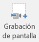 grabación de la pantalla en PowerPoint